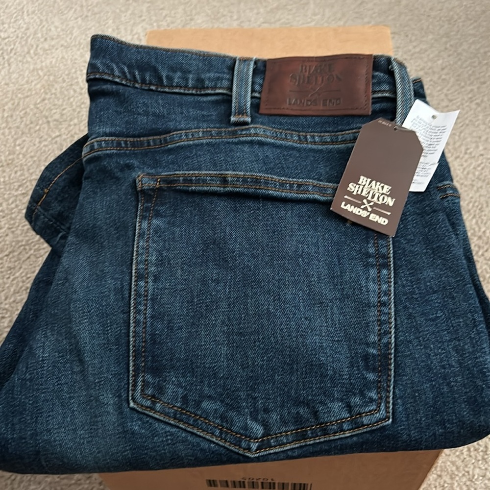 LANDS END BLAKE SHELTON JEANS NEW WITH TAGS - Picture 5 of 5